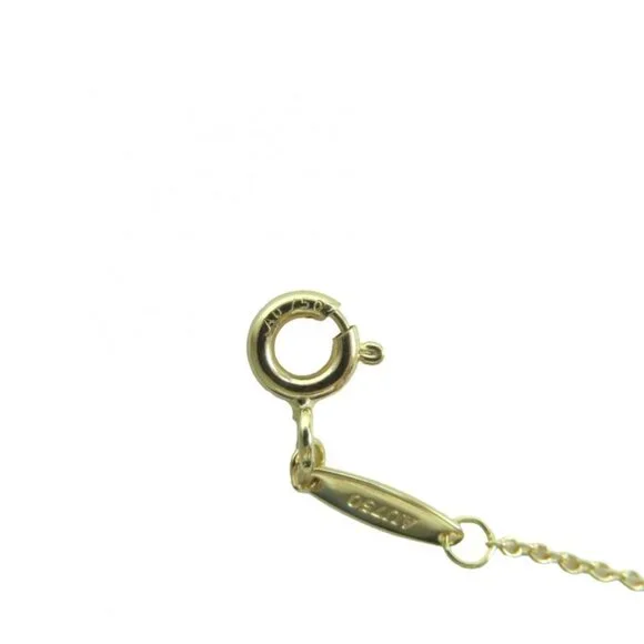 Tiffany & Co. Elsa Peretti By The Yard Necklace 18K YG Diamond 0.05ct - Picture 9 of 9